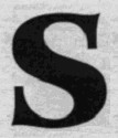 Letter S